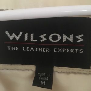 Women's Leather coat with fur hood and cuffs